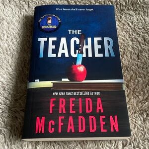 The Teacher by Freida McFadden paperback book